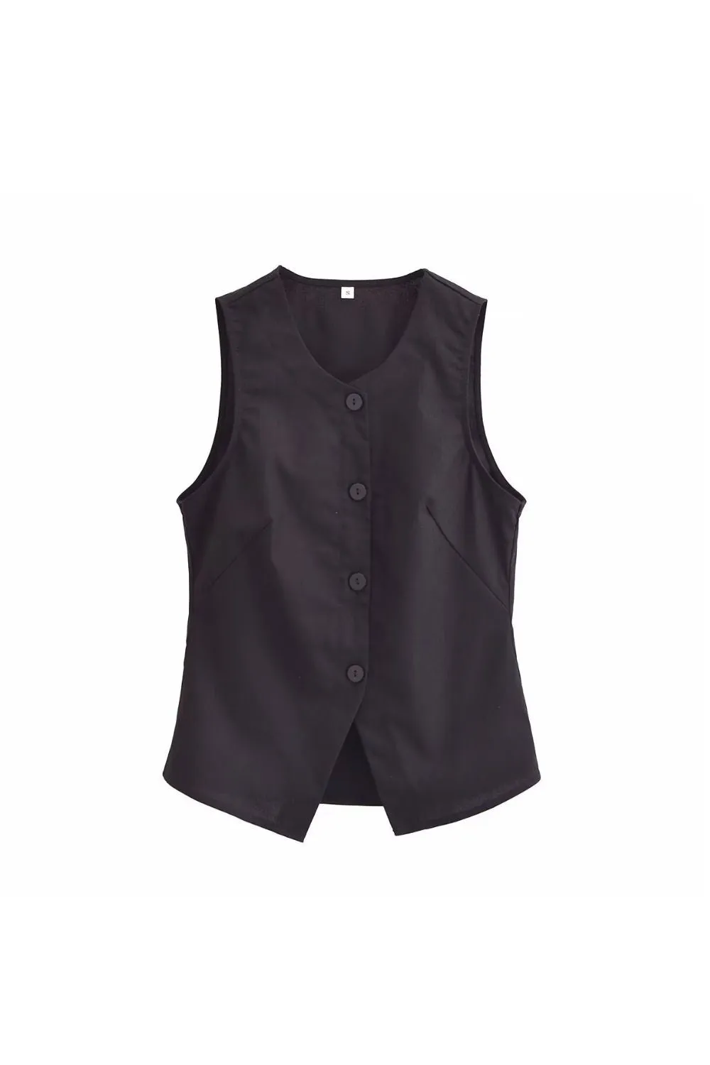 ‘ Joseph’ Slim V-Neck Linen Vest Top