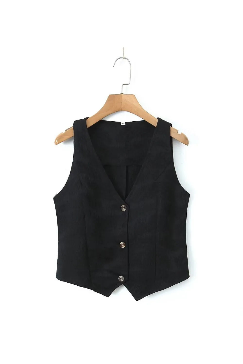 ‘ Ryan’ Ribbed-Knit Vest & Long Pants Set