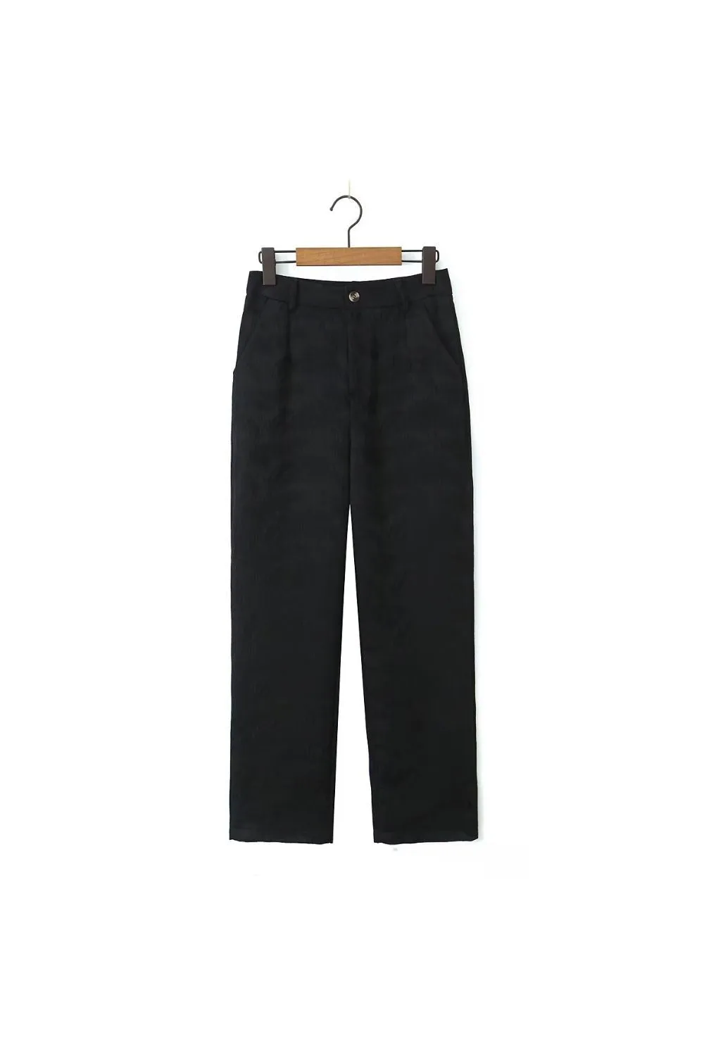 ‘ Ryan’ Ribbed-Knit Vest & Long Pants Set