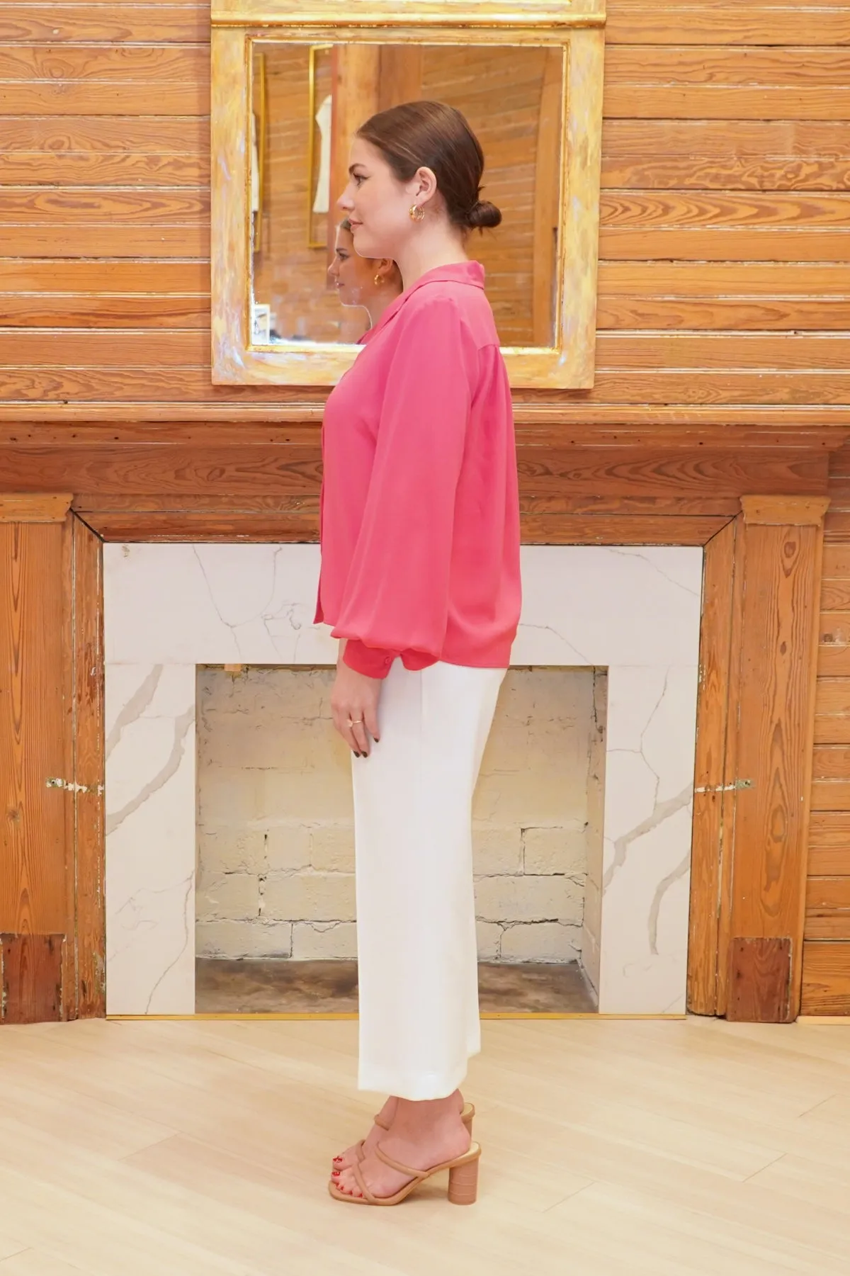 25" Poet Sleeve Blouse