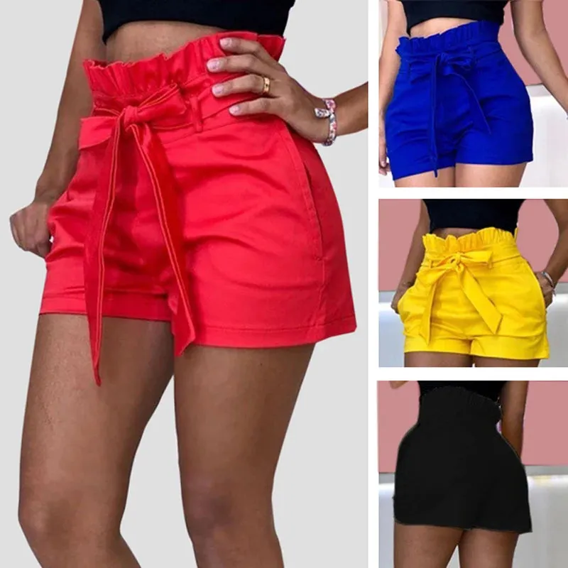 5XL Women's High Waist Casual Shorts for Summer Streetwear