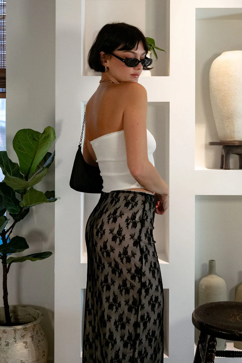 A Little Bit Of Lace Tube Top