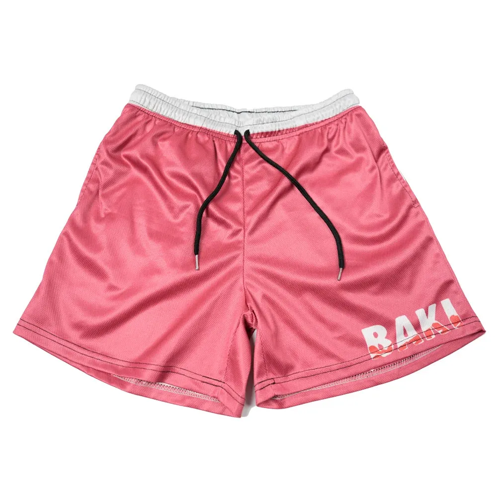 Anime Baki Haman Print Beach Shorts