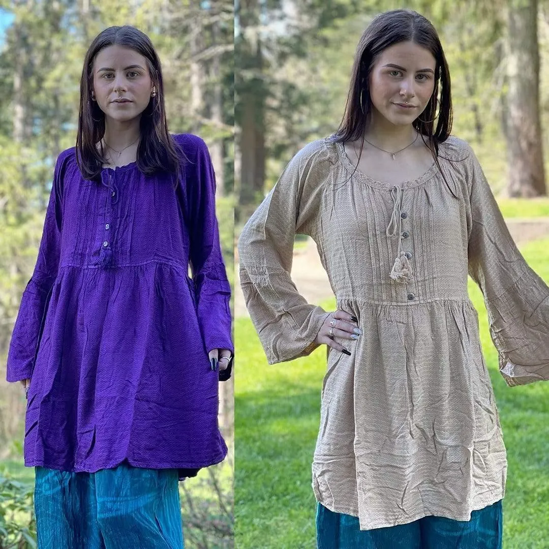 Babydoll Bohemian Blouse
