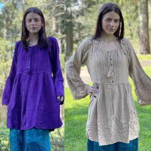 Babydoll Bohemian Blouse