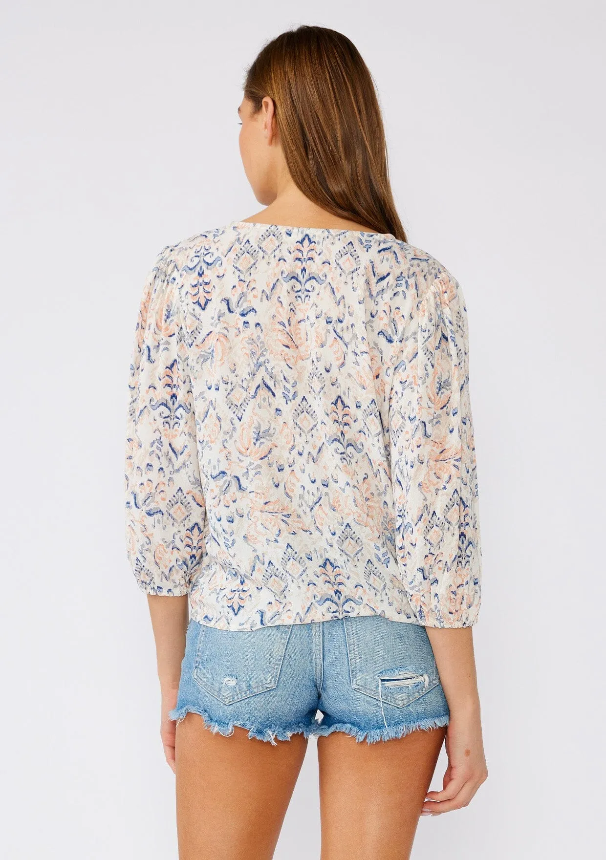 Bara Tie Front Top