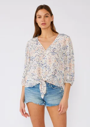 Bara Tie Front Top