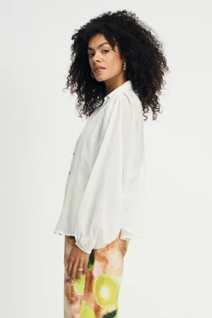 BLOUSE - Lena Crispy White