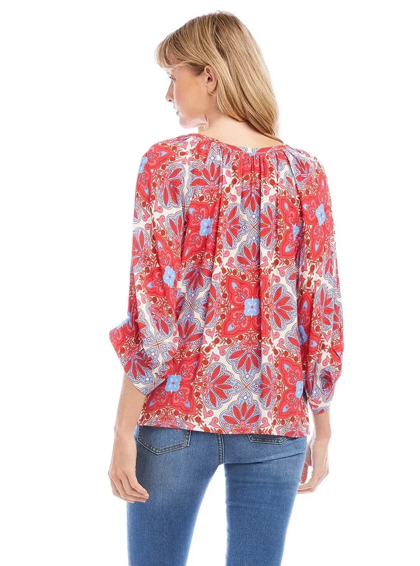 Blouson Sleeve Top [PRT-1L45241]