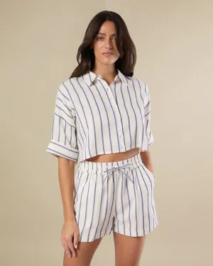 Boxy Cropped Shirt