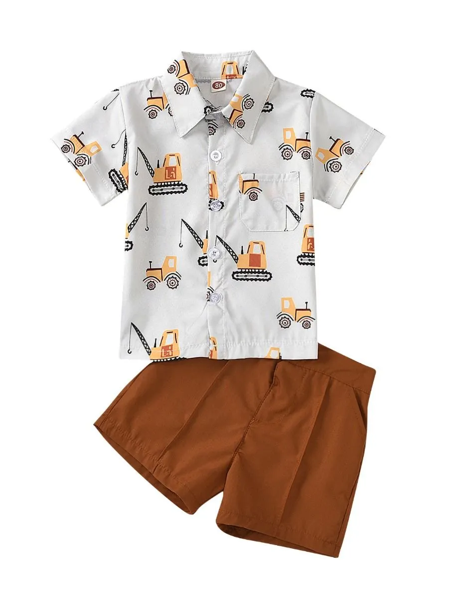 Boys Construction 2-Piece Set