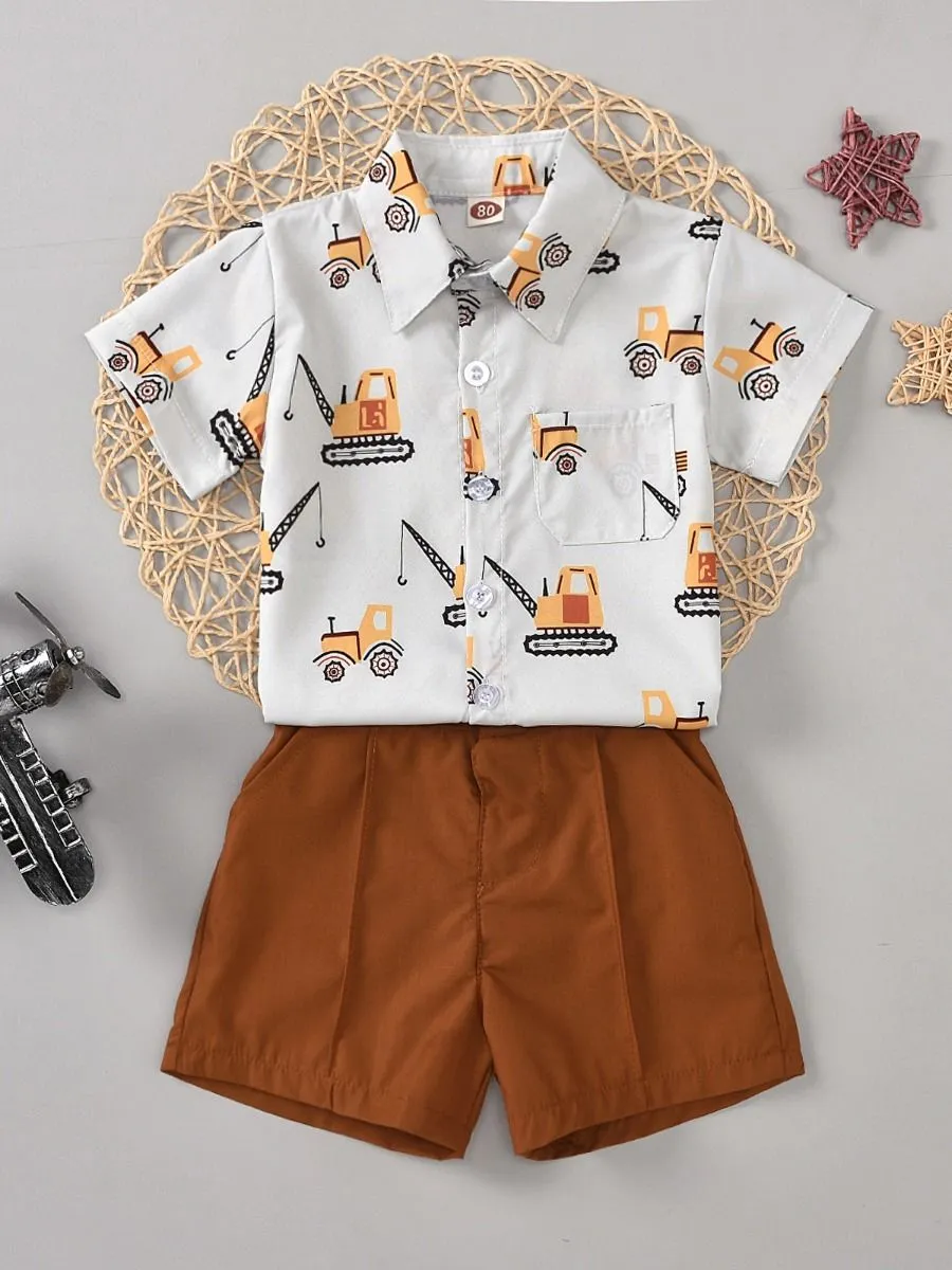 Boys Construction 2-Piece Set
