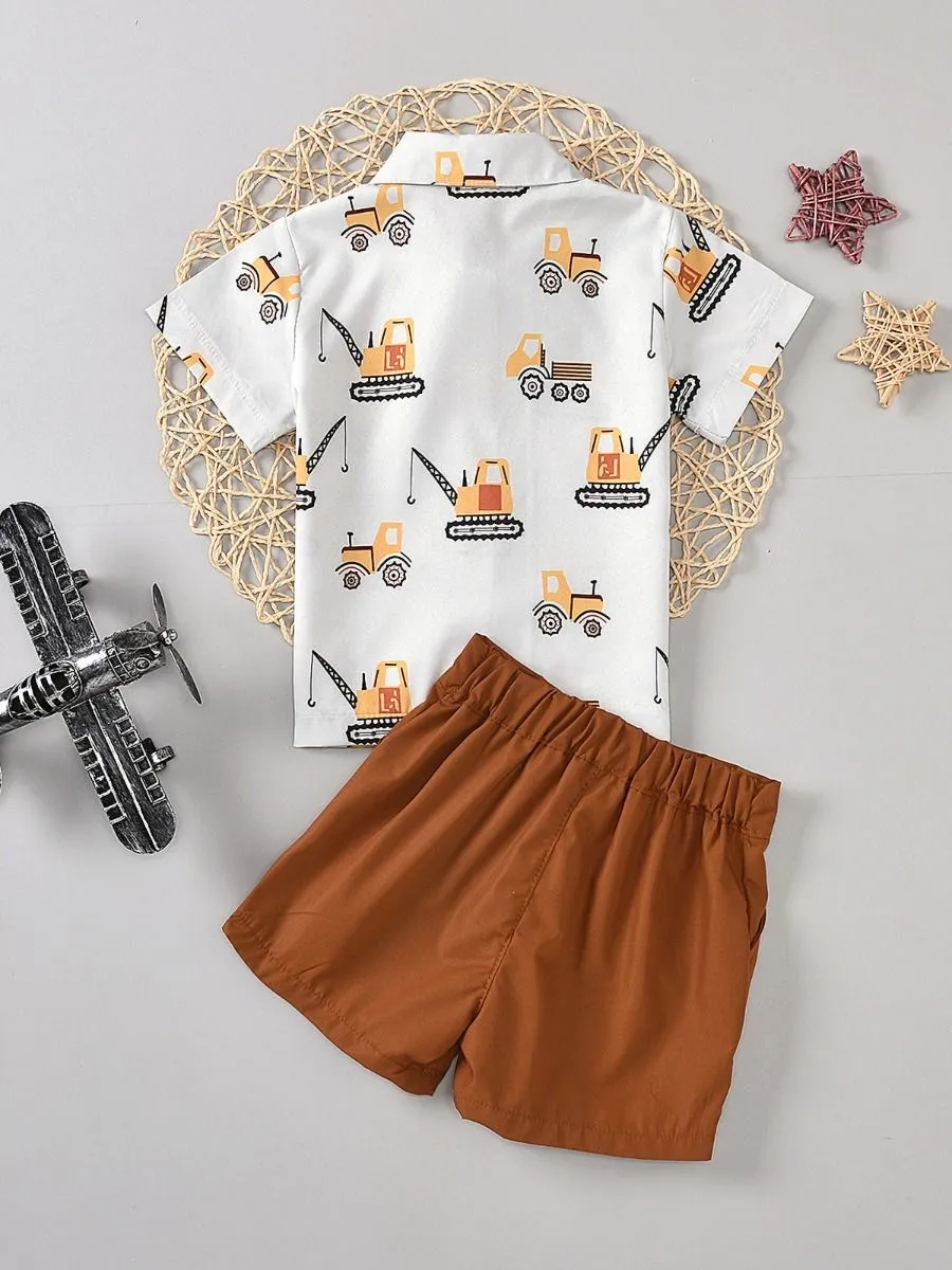 Boys Construction 2-Piece Set