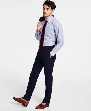 Brooks Brothers Mens Classic fit Dress Pants 40 / 30 Blue Solid