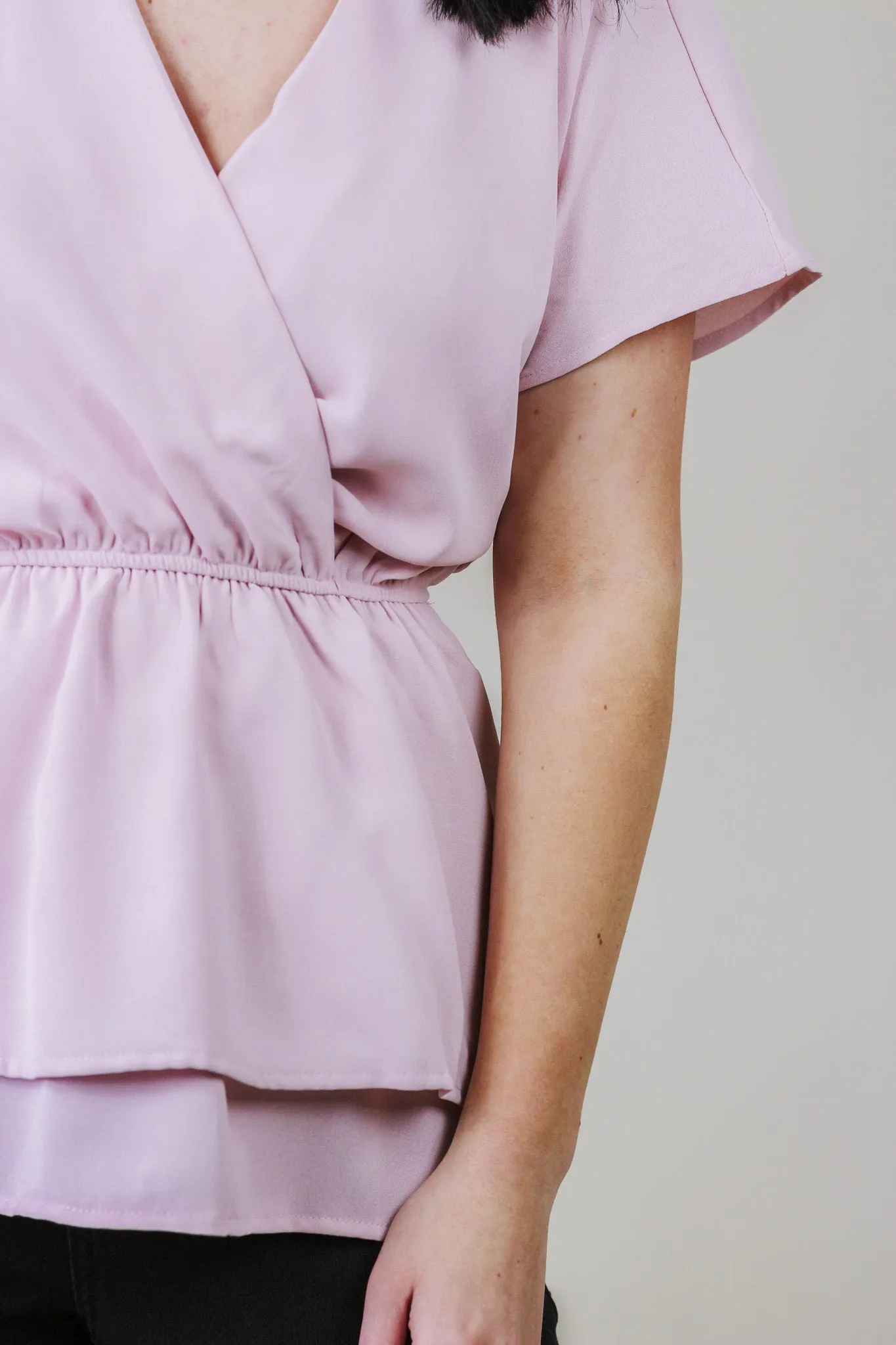 Calm And Collected Blush Blouse