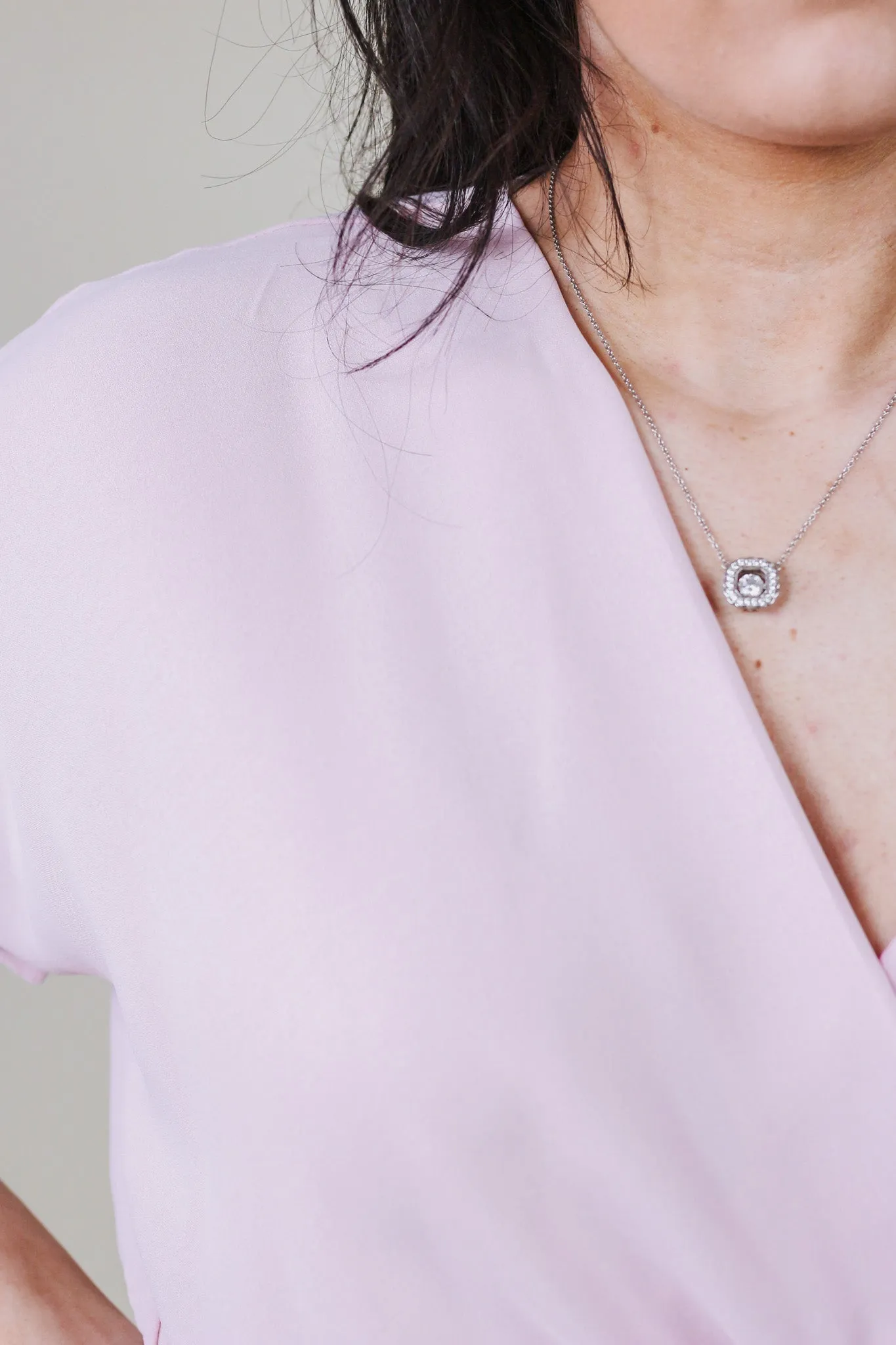 Calm And Collected Blush Blouse