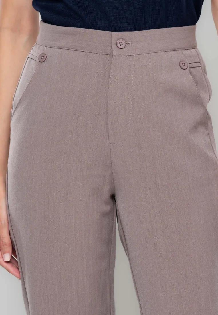 Cameron Button Detailed Pants