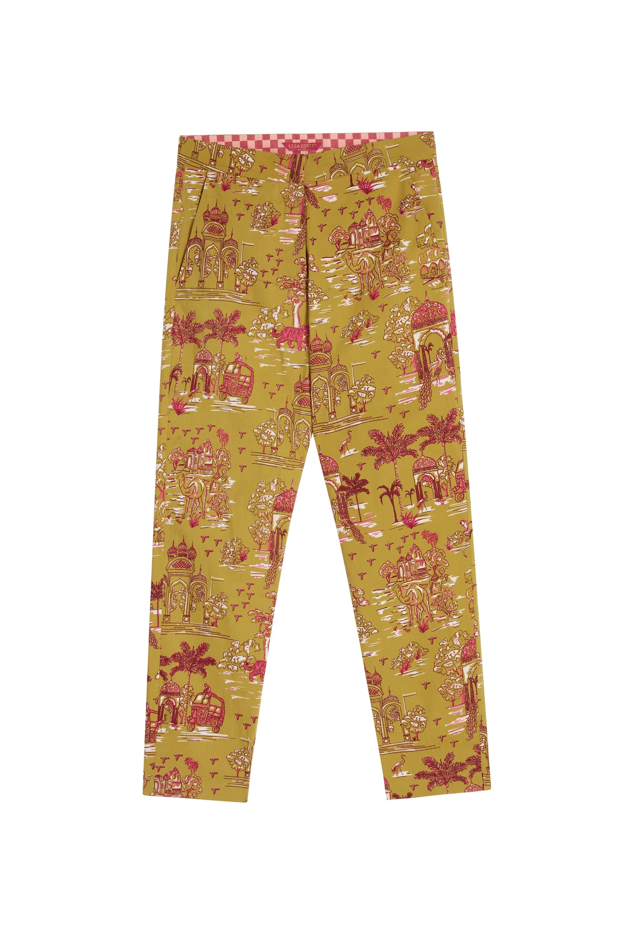 Capri Pant in Chutney