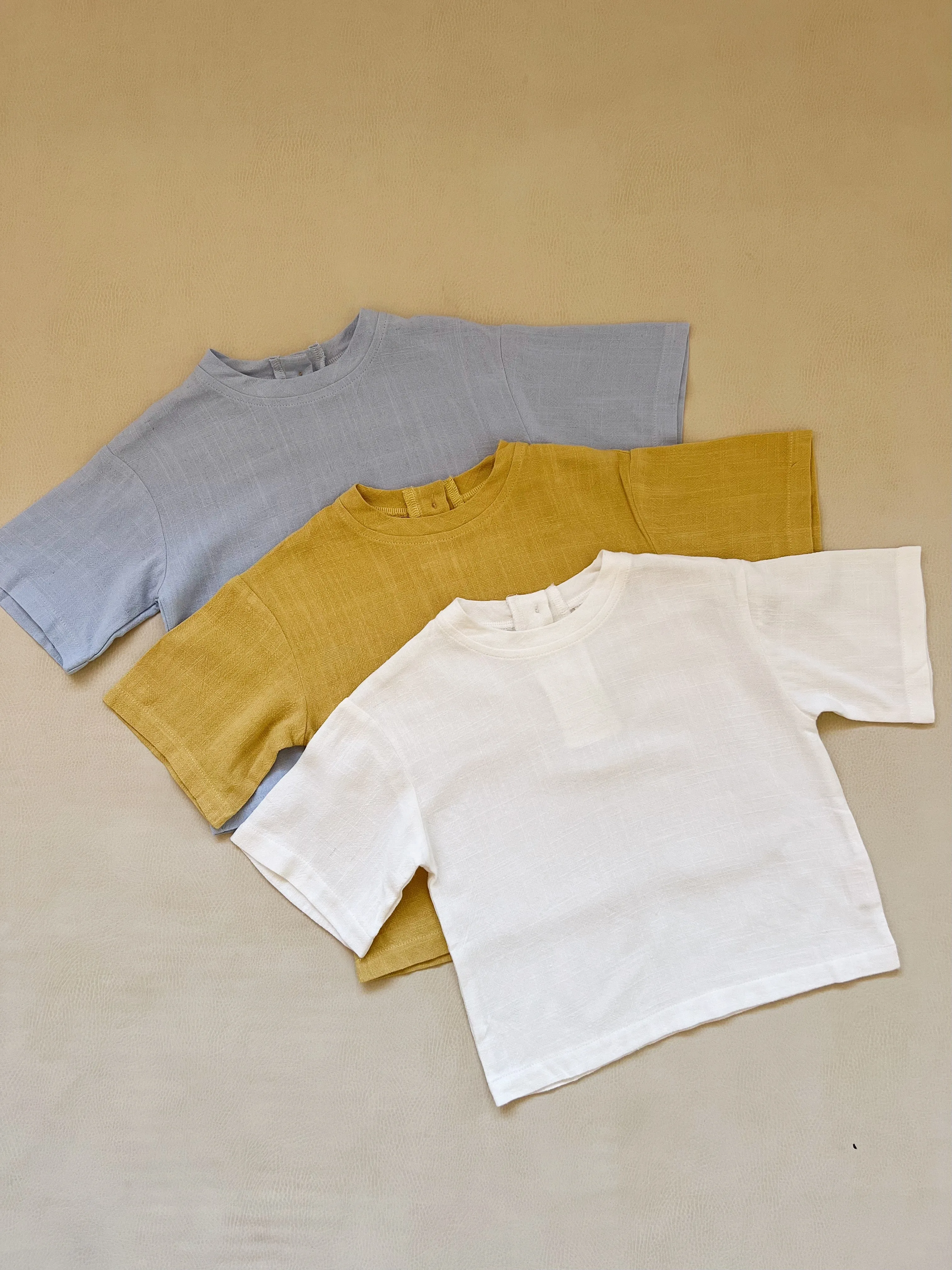 Casper Relaxed Tee - Sky