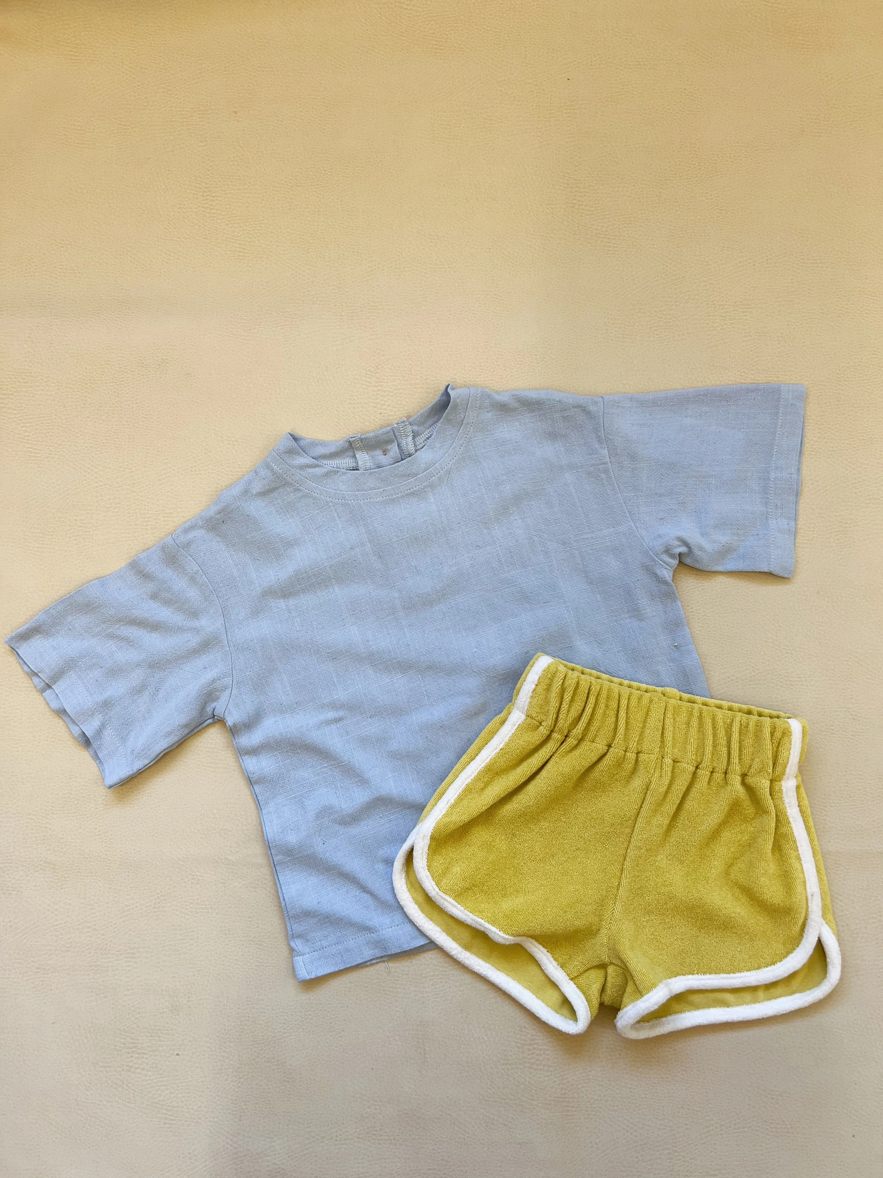 Casper Relaxed Tee - Sky