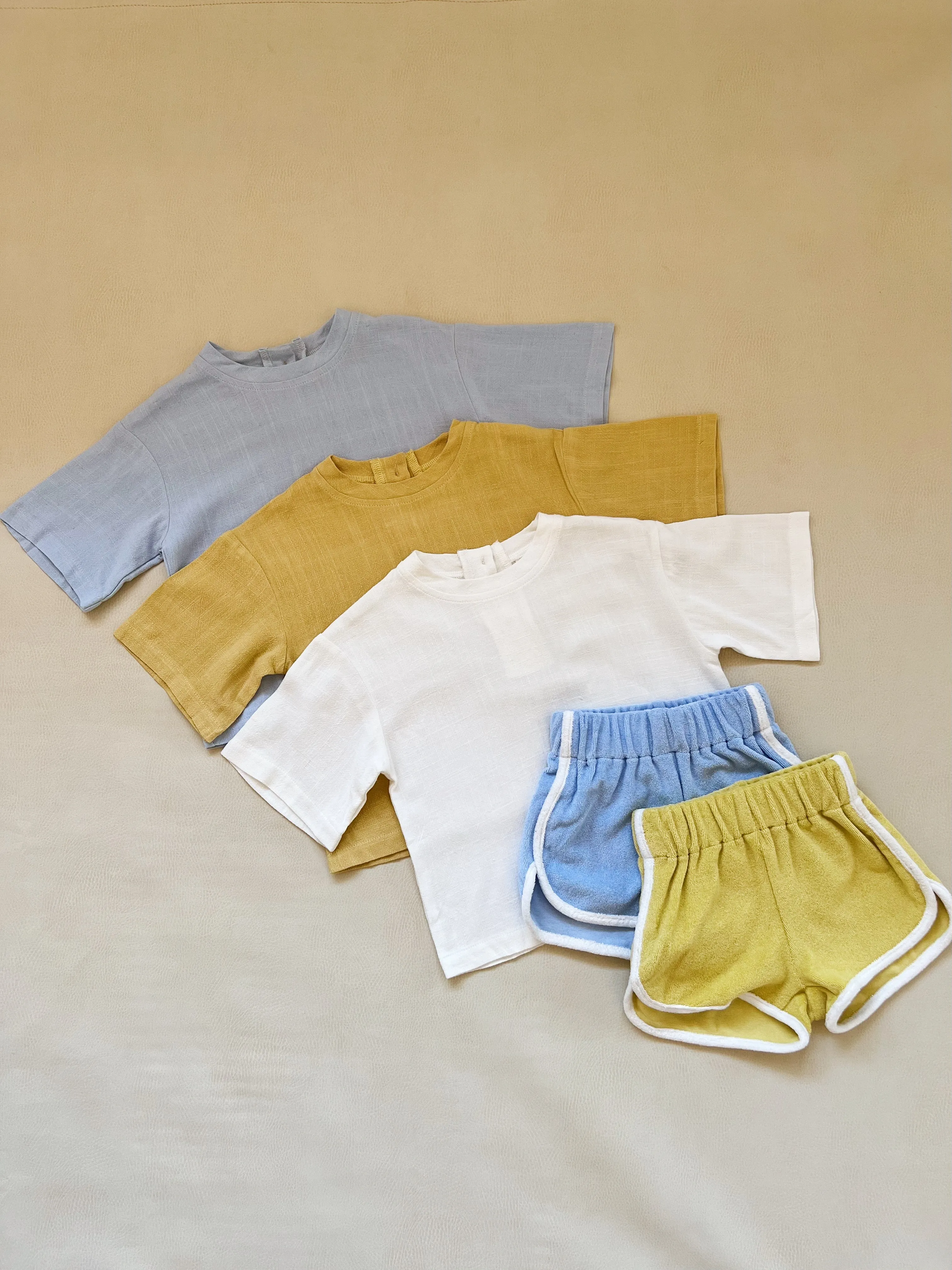 Casper Relaxed Tee - Sky