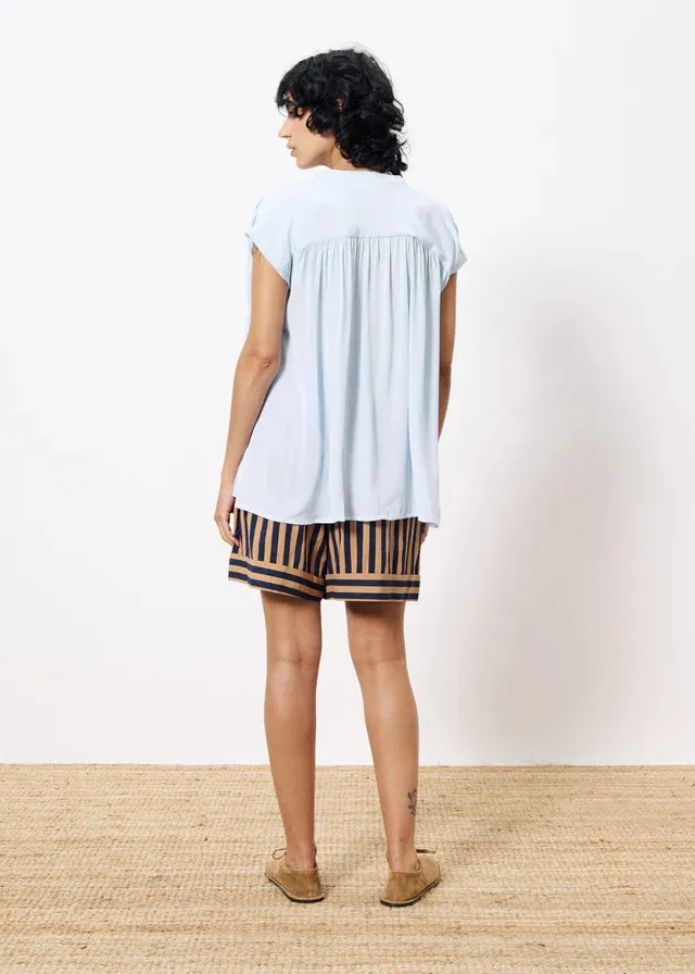 Clelya 25020 Blouse Light Blue