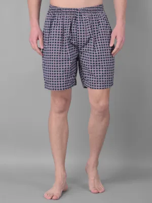COBB NAVY RED PRINTED SHORTS