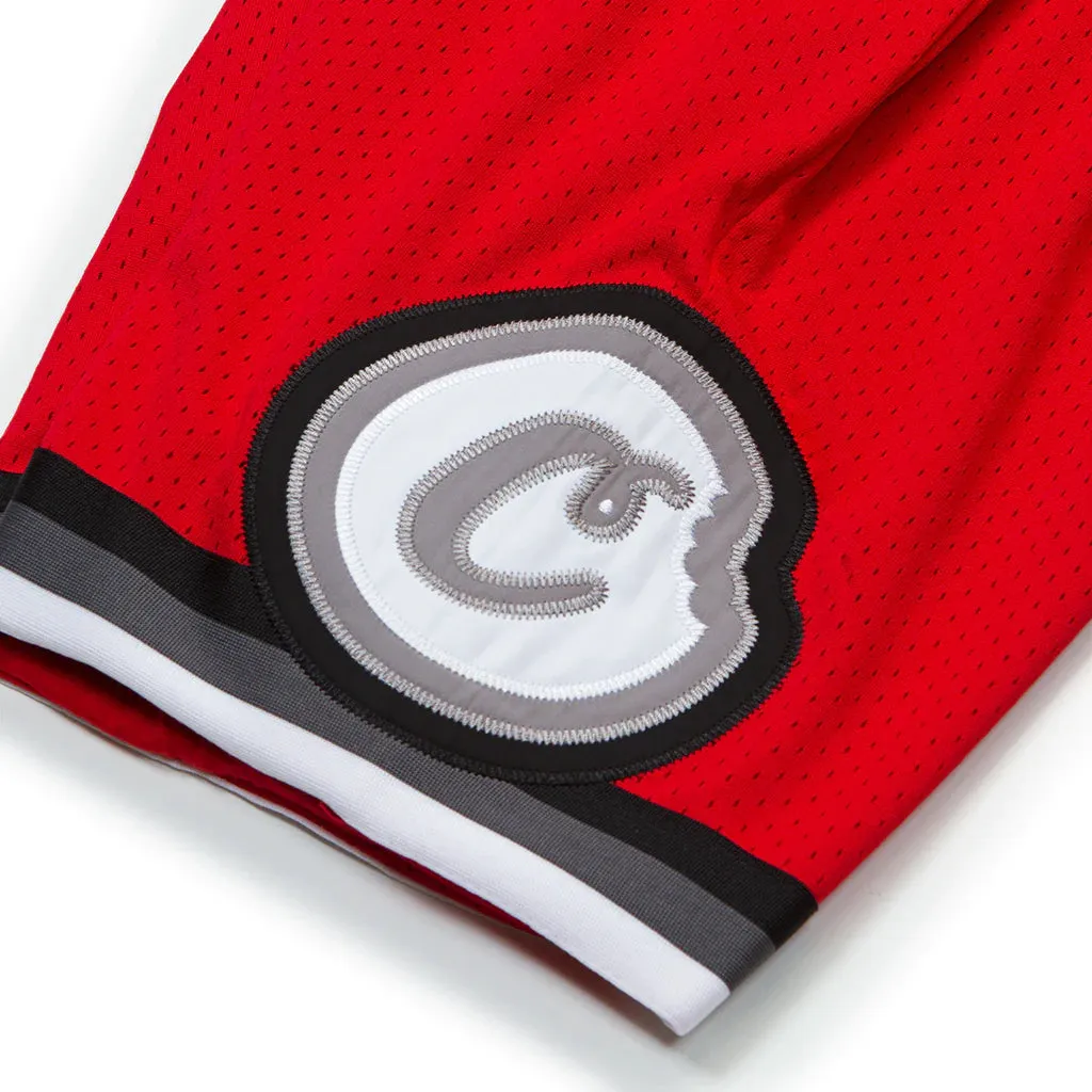 Cookies Puttin In Work Red Mesh Shorts (1558B6110)