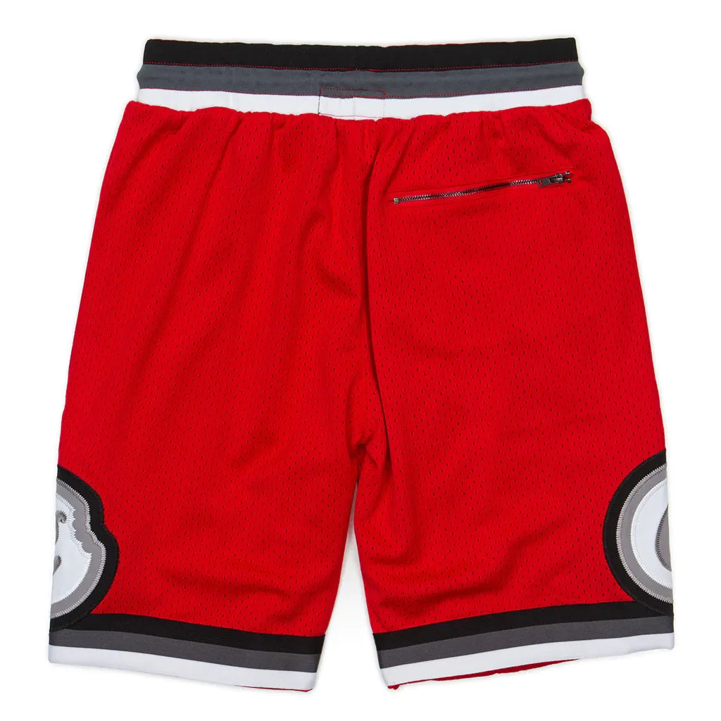 Cookies Puttin In Work Red Mesh Shorts (1558B6110)