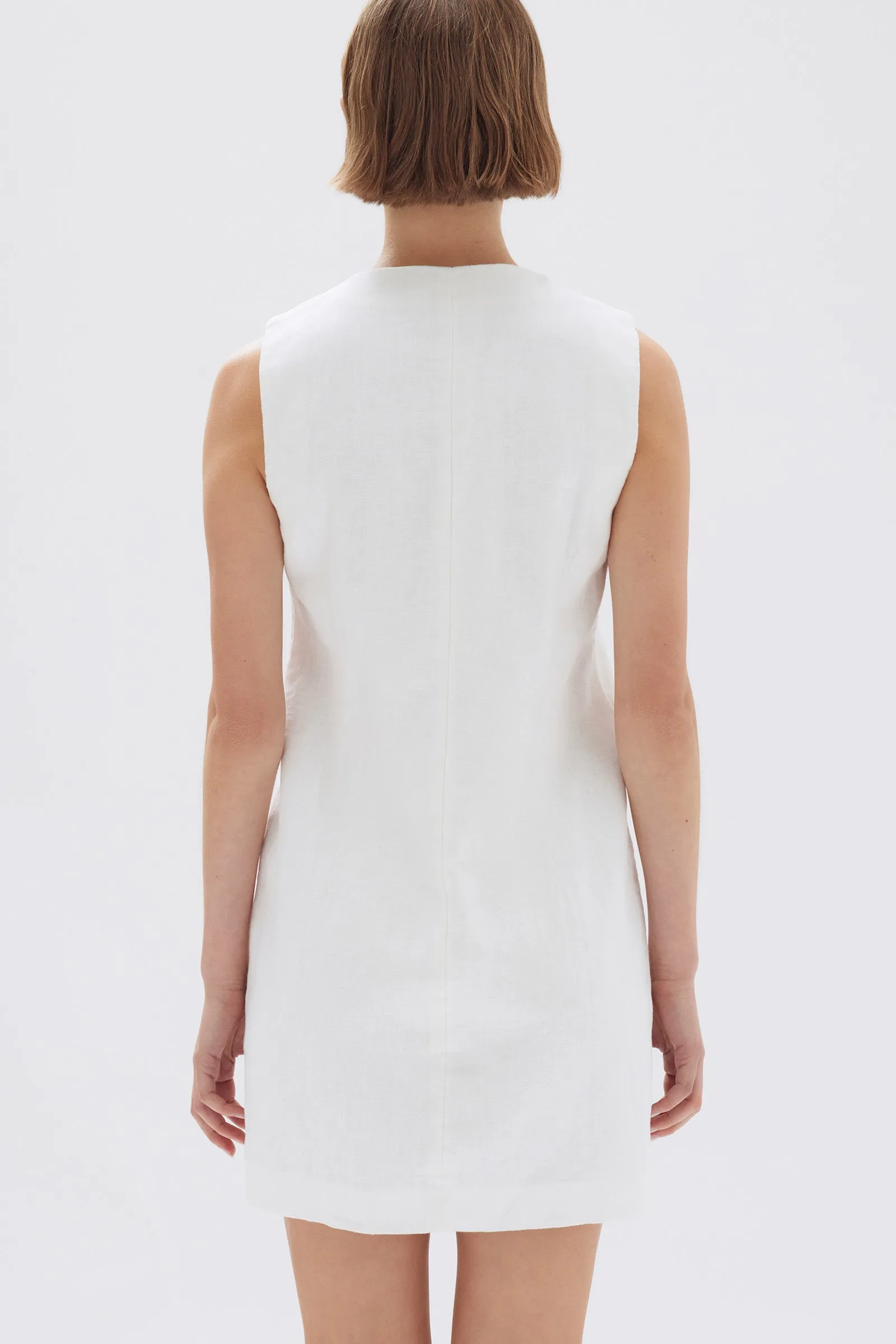 Coralie Linen Mini Dress