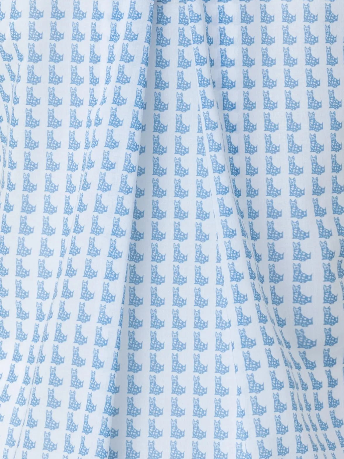 Cotton Voile Tunic Blouse with Emma Print