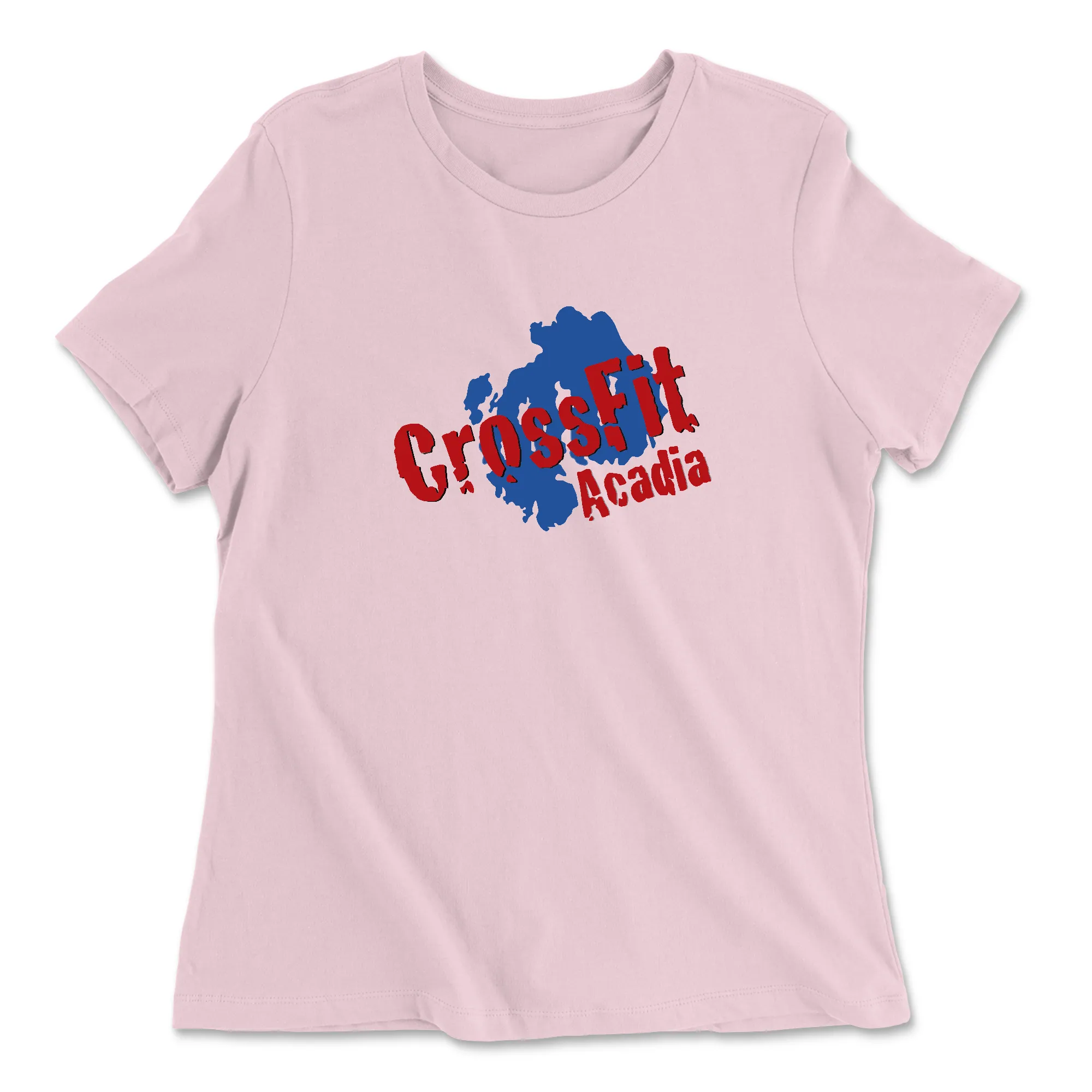 CrossFit Acadia Map Womens - Relaxed Jersey T-Shirt