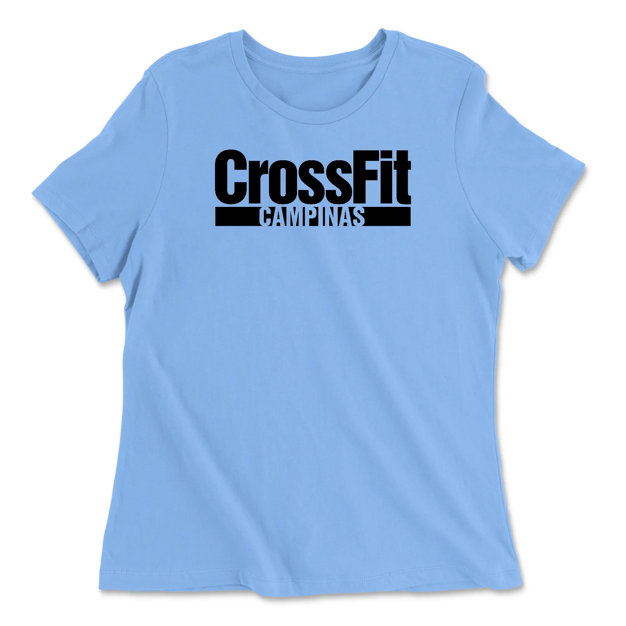 CrossFit Campinas Black Womens - Relaxed Jersey T-Shirt