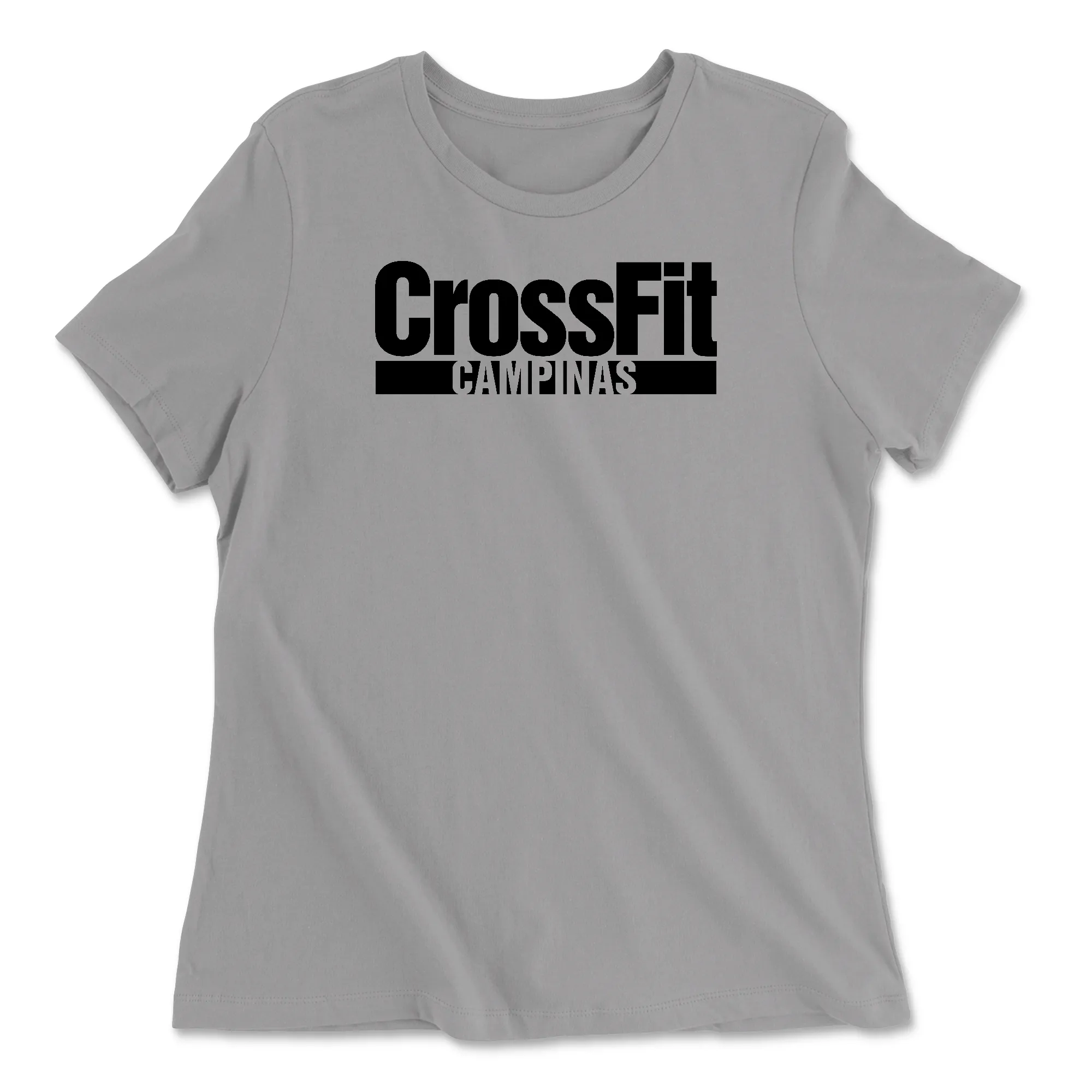 CrossFit Campinas Black Womens - Relaxed Jersey T-Shirt