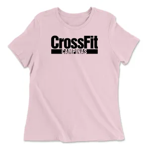 CrossFit Campinas Black Womens - Relaxed Jersey T-Shirt