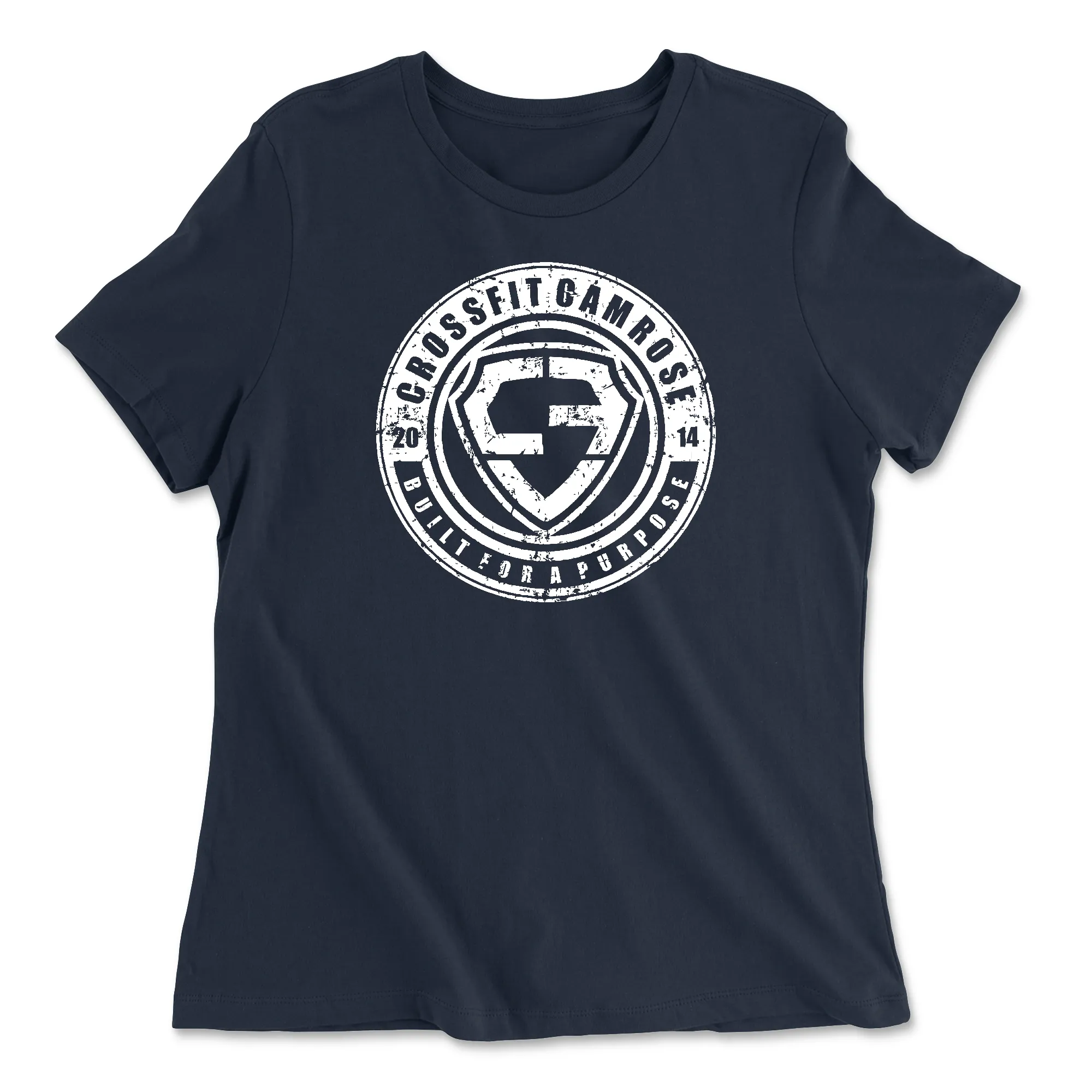 CrossFit Camrose Round Womens - Relaxed Jersey T-Shirt