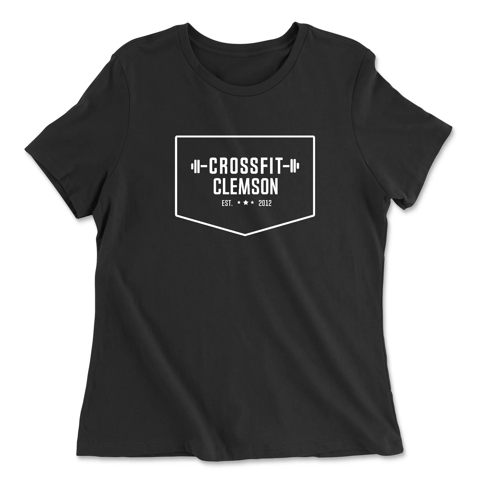 CrossFit Clemson One Color Womens - Relaxed Jersey T-Shirt