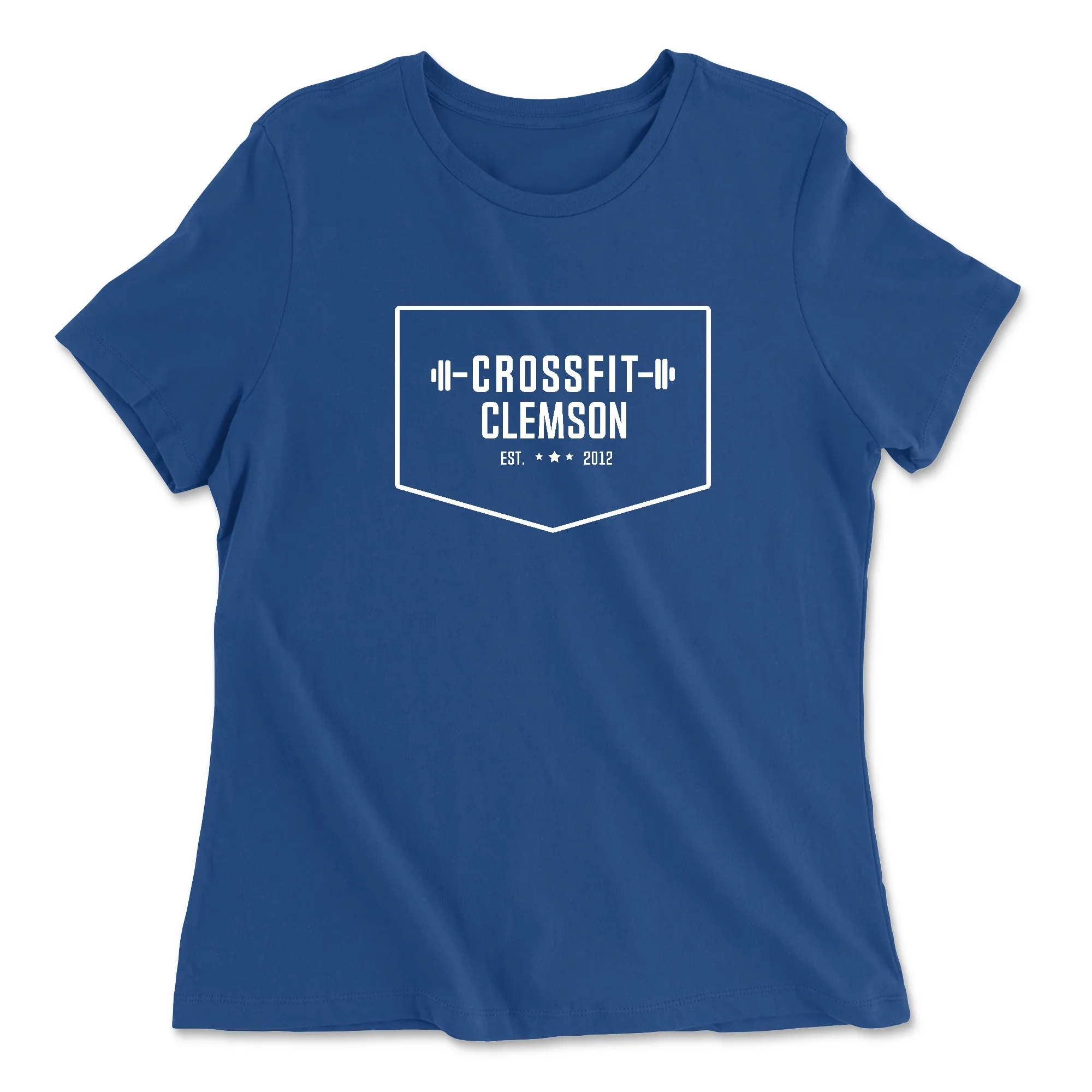 CrossFit Clemson One Color Womens - Relaxed Jersey T-Shirt