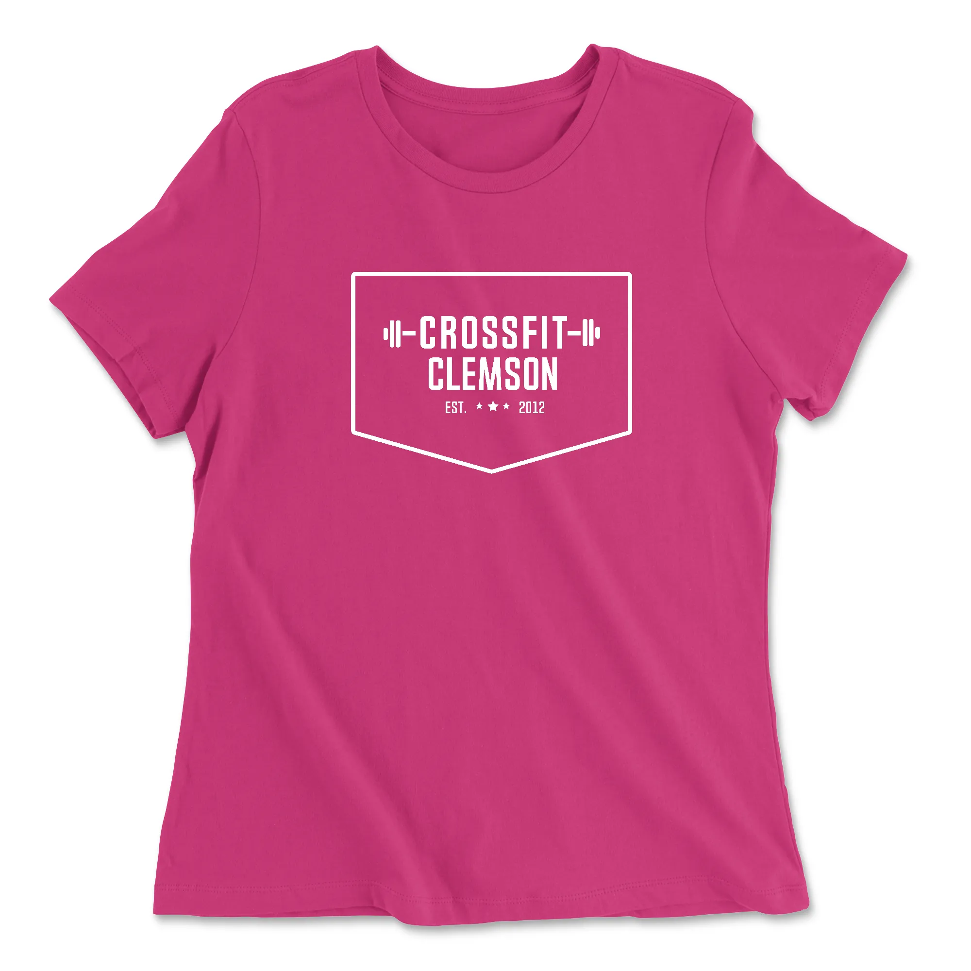 CrossFit Clemson One Color Womens - Relaxed Jersey T-Shirt