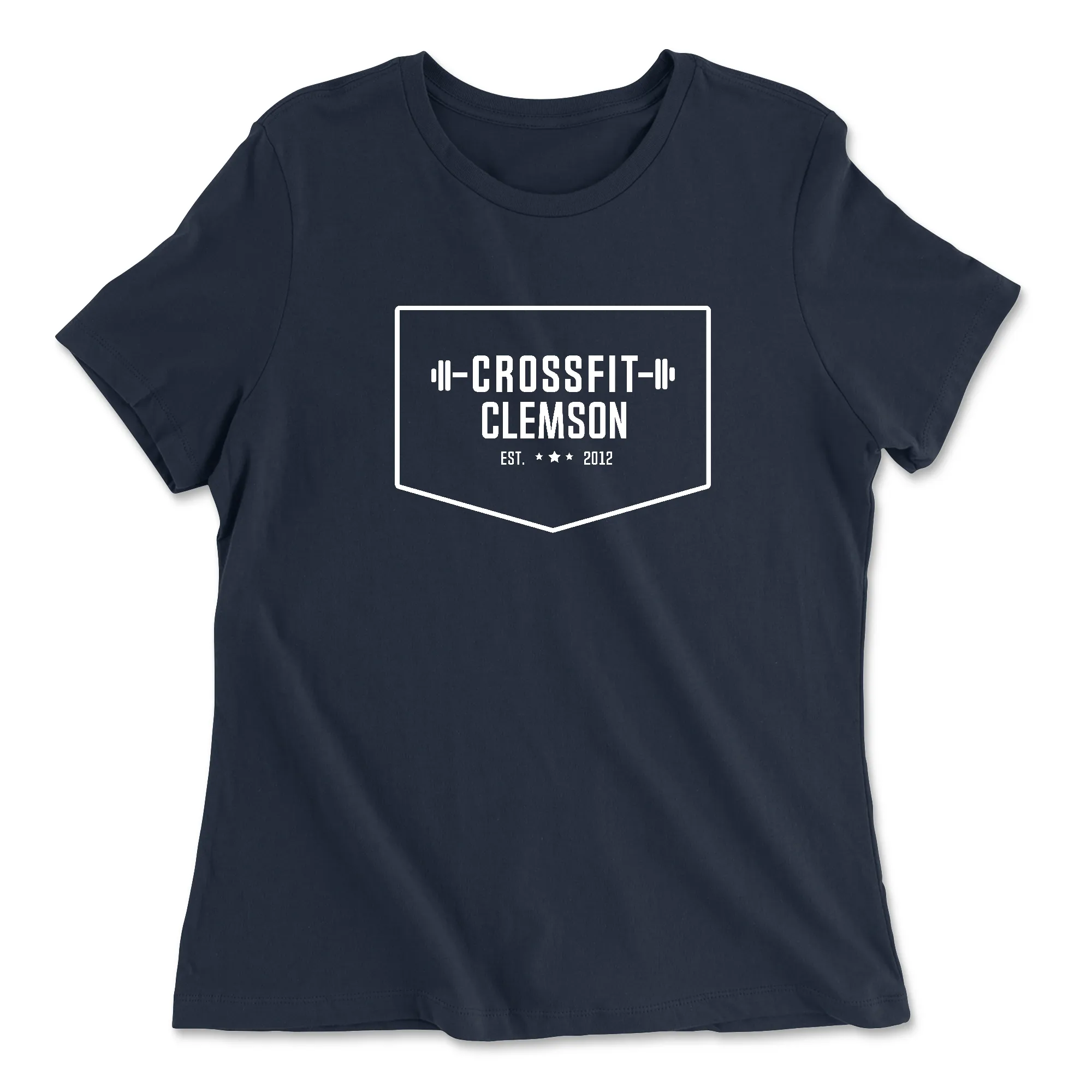 CrossFit Clemson One Color Womens - Relaxed Jersey T-Shirt