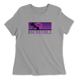 CrossFit Incredible Purple Womens - Relaxed Jersey T-Shirt
