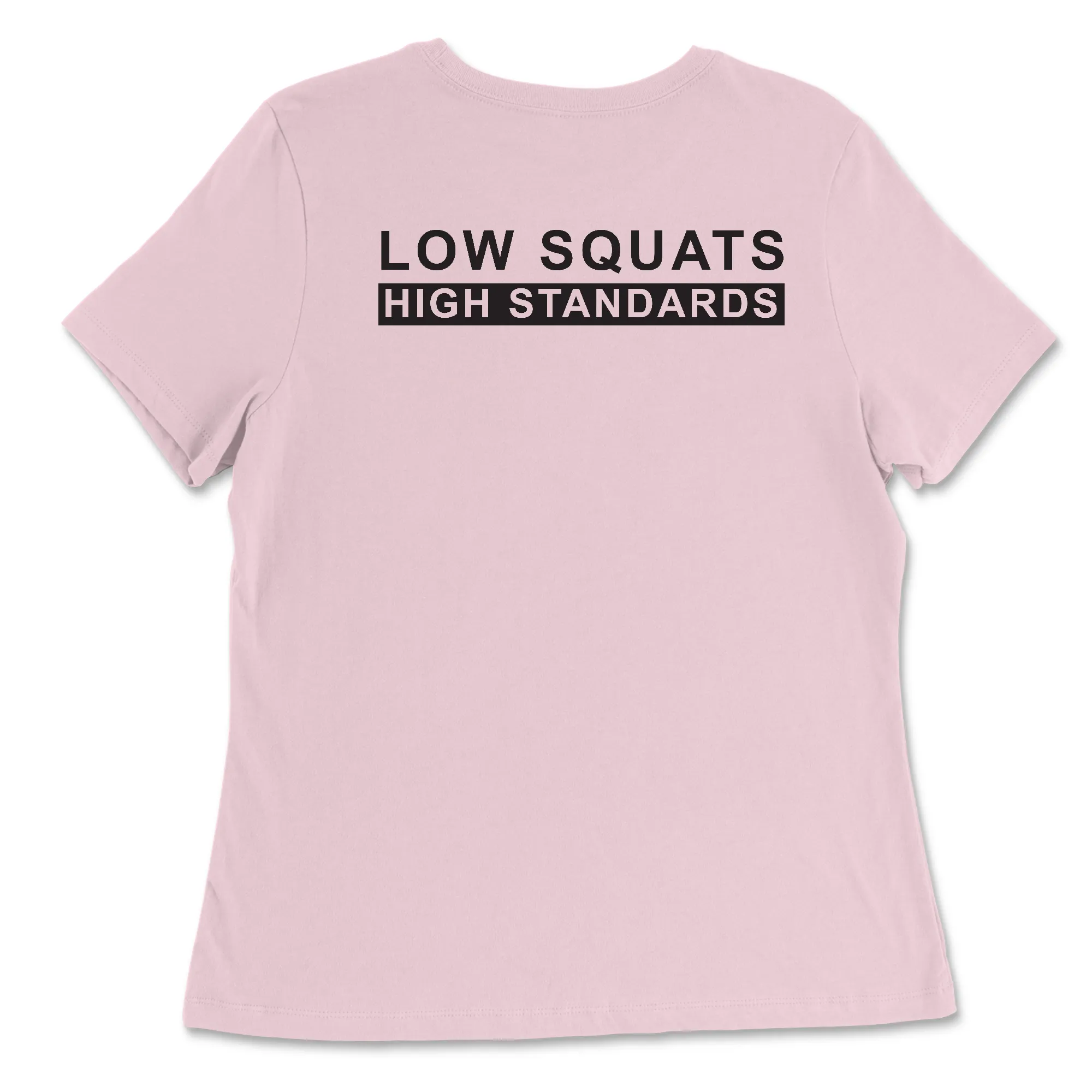 CrossFit Palo Alto Low Squats Womens - Relaxed Jersey T-Shirt