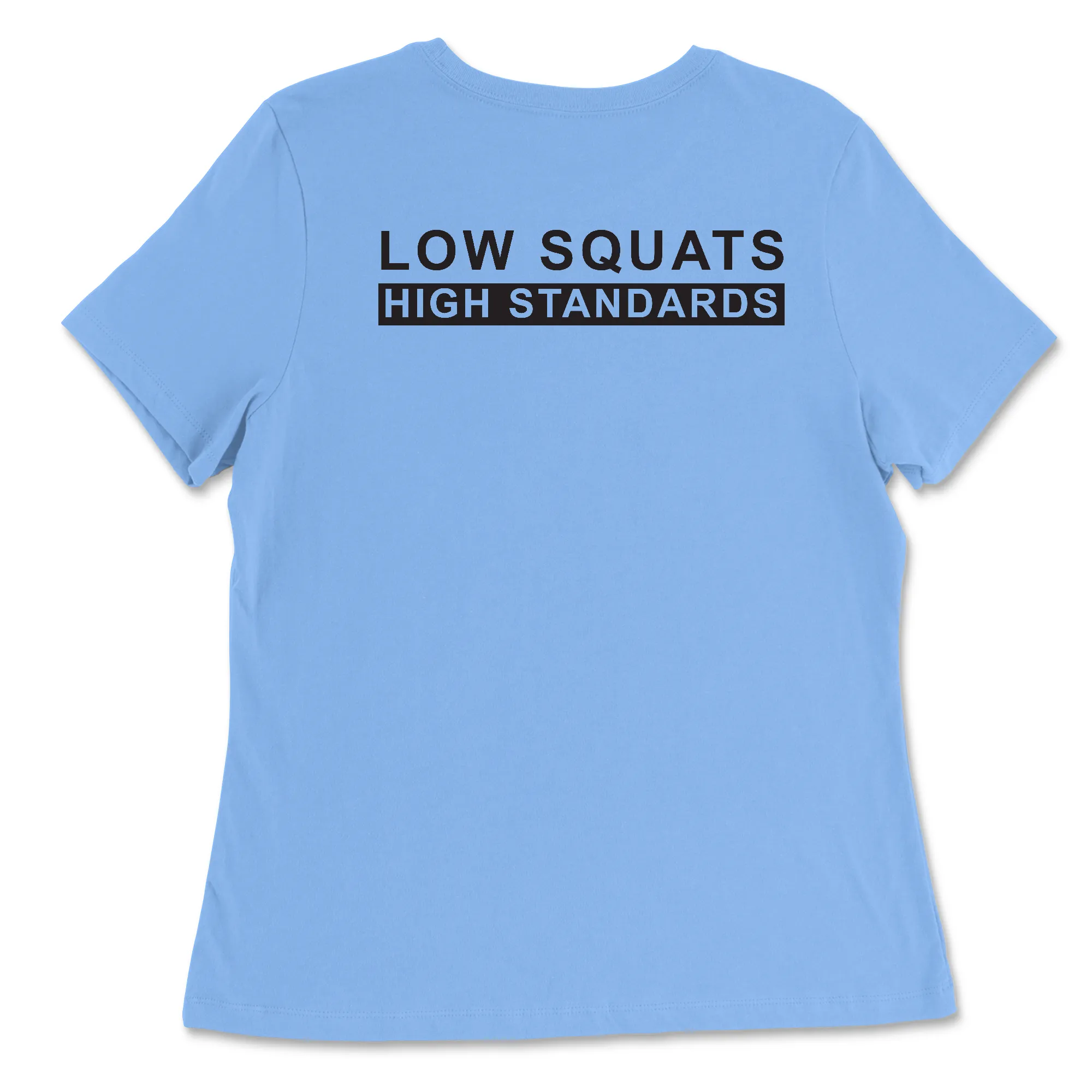 CrossFit Palo Alto Low Squats Womens - Relaxed Jersey T-Shirt