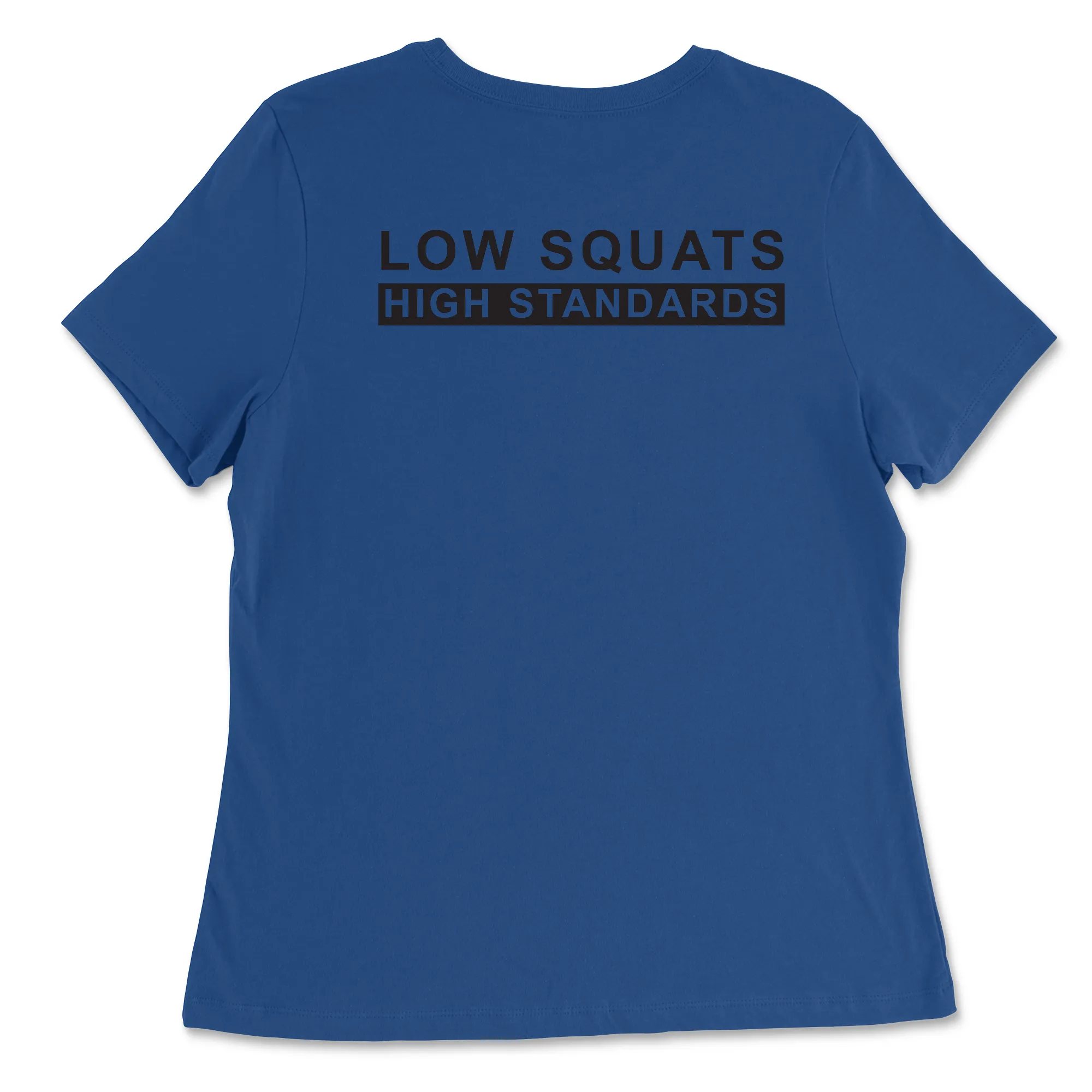 CrossFit Palo Alto Low Squats Womens - Relaxed Jersey T-Shirt