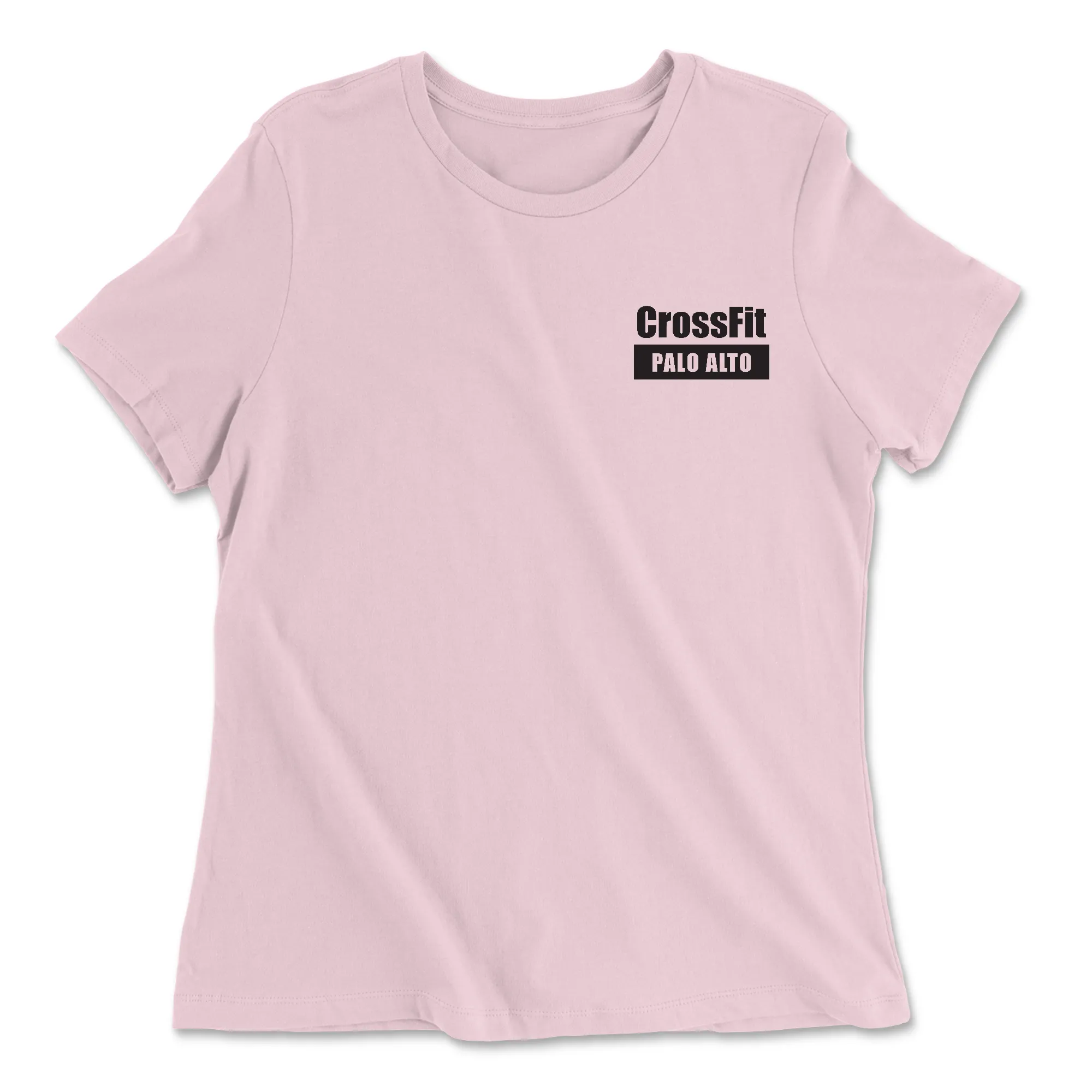 CrossFit Palo Alto Low Squats Womens - Relaxed Jersey T-Shirt