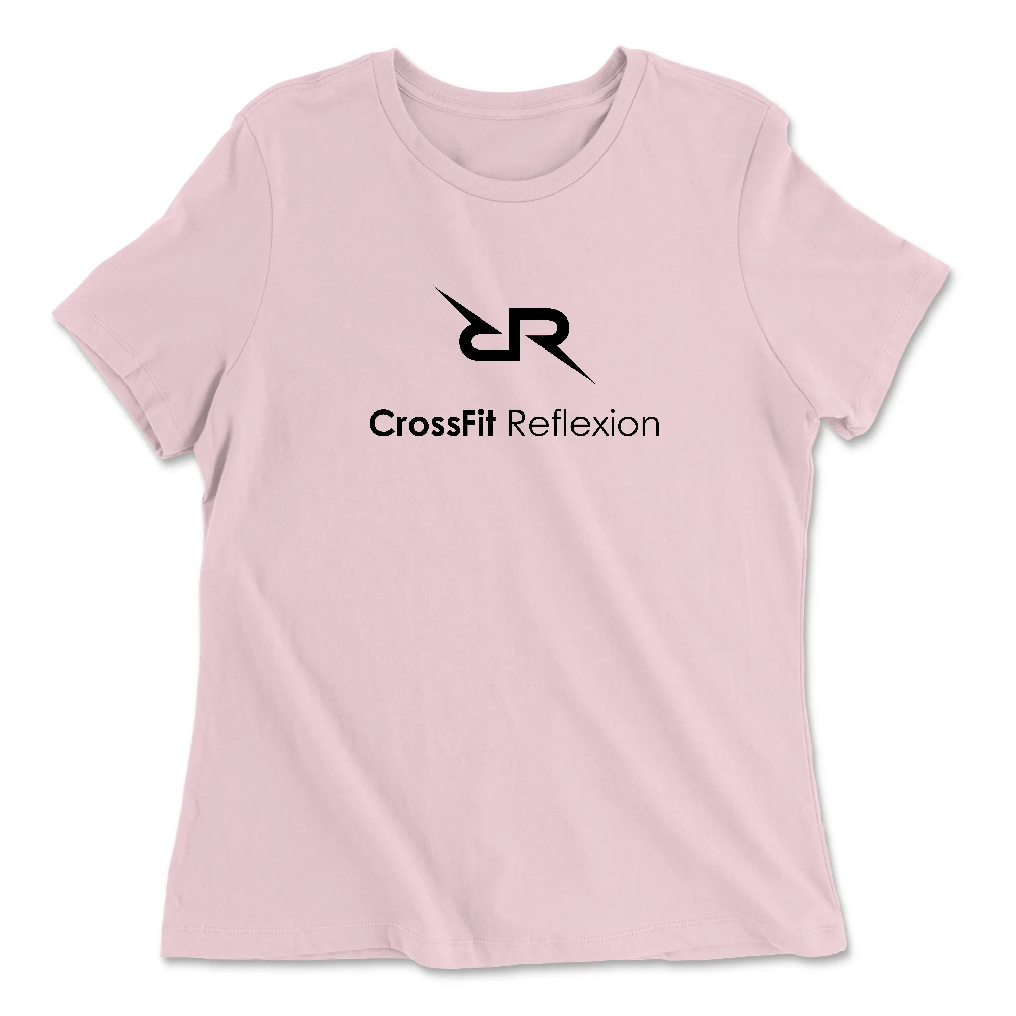 CrossFit Reflexion Standard Black Womens - Relaxed Jersey T-Shirt