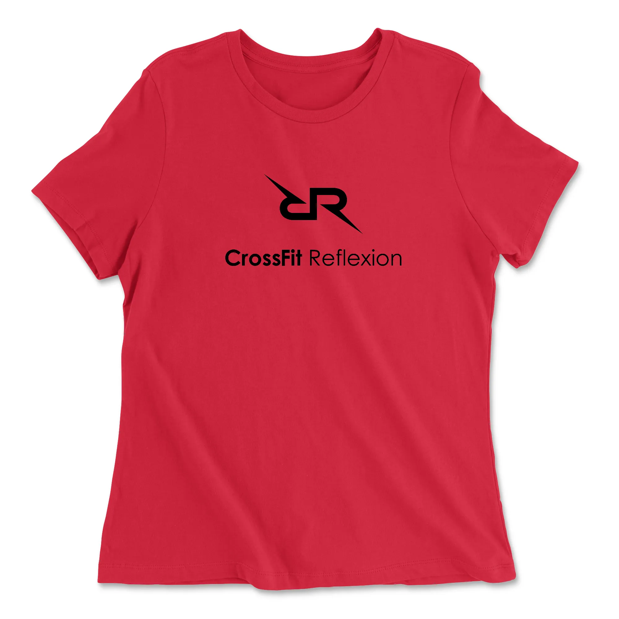 CrossFit Reflexion Standard Black Womens - Relaxed Jersey T-Shirt