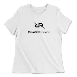 CrossFit Reflexion Standard Black Womens - Relaxed Jersey T-Shirt