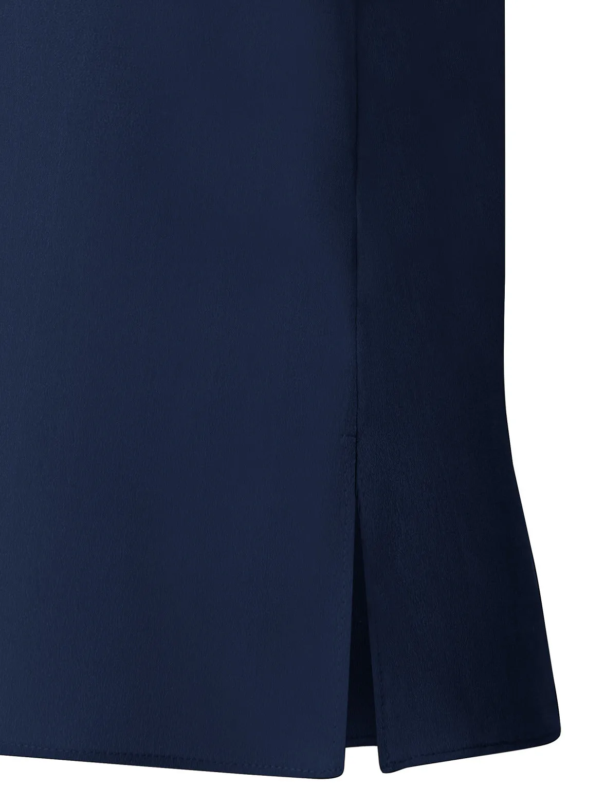 Crpe de Chine Blouse with Square Neck