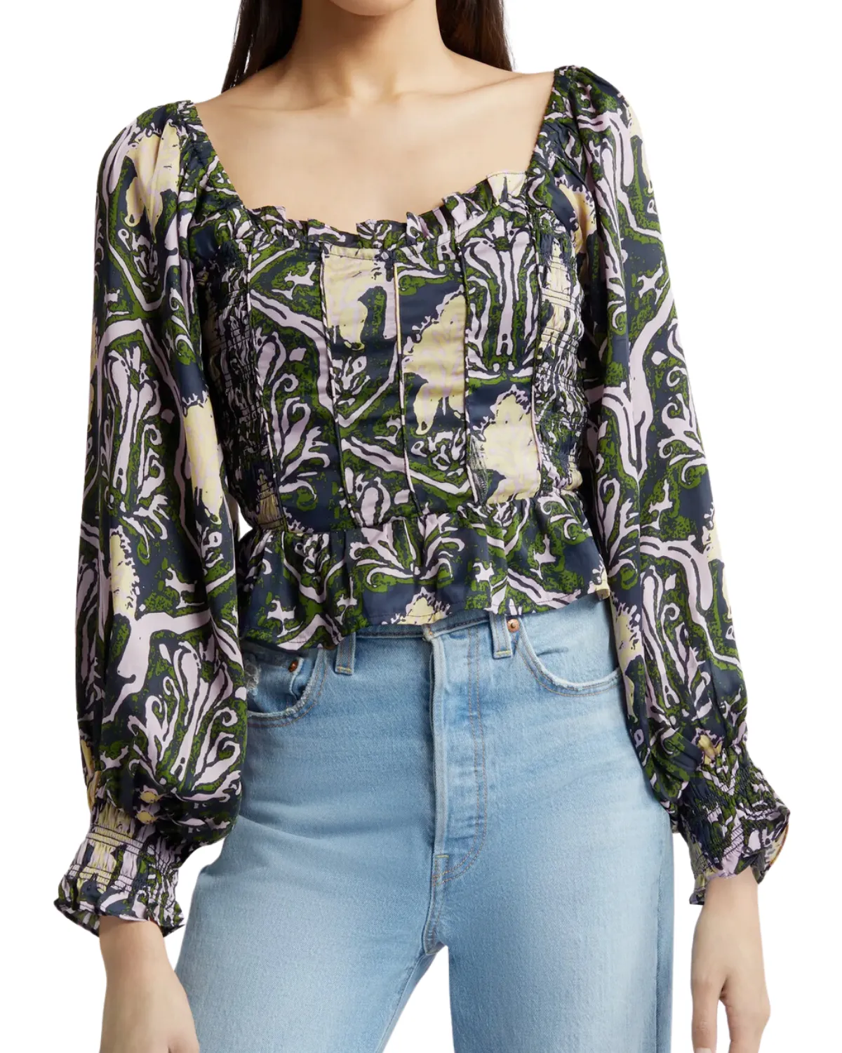 Dakota Blouse (Casablanca Print)